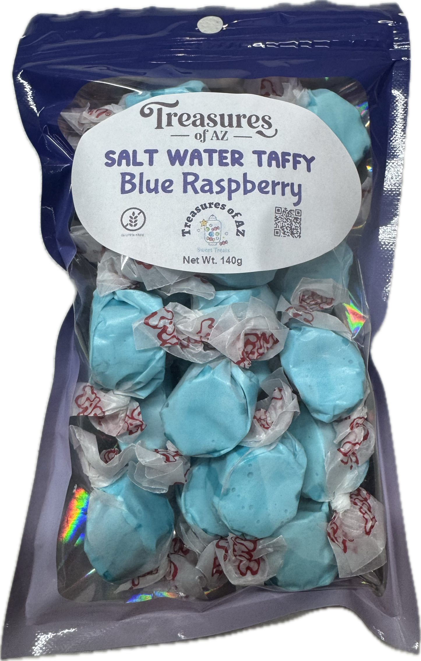 Salt Water Taffy Blue Raspberry