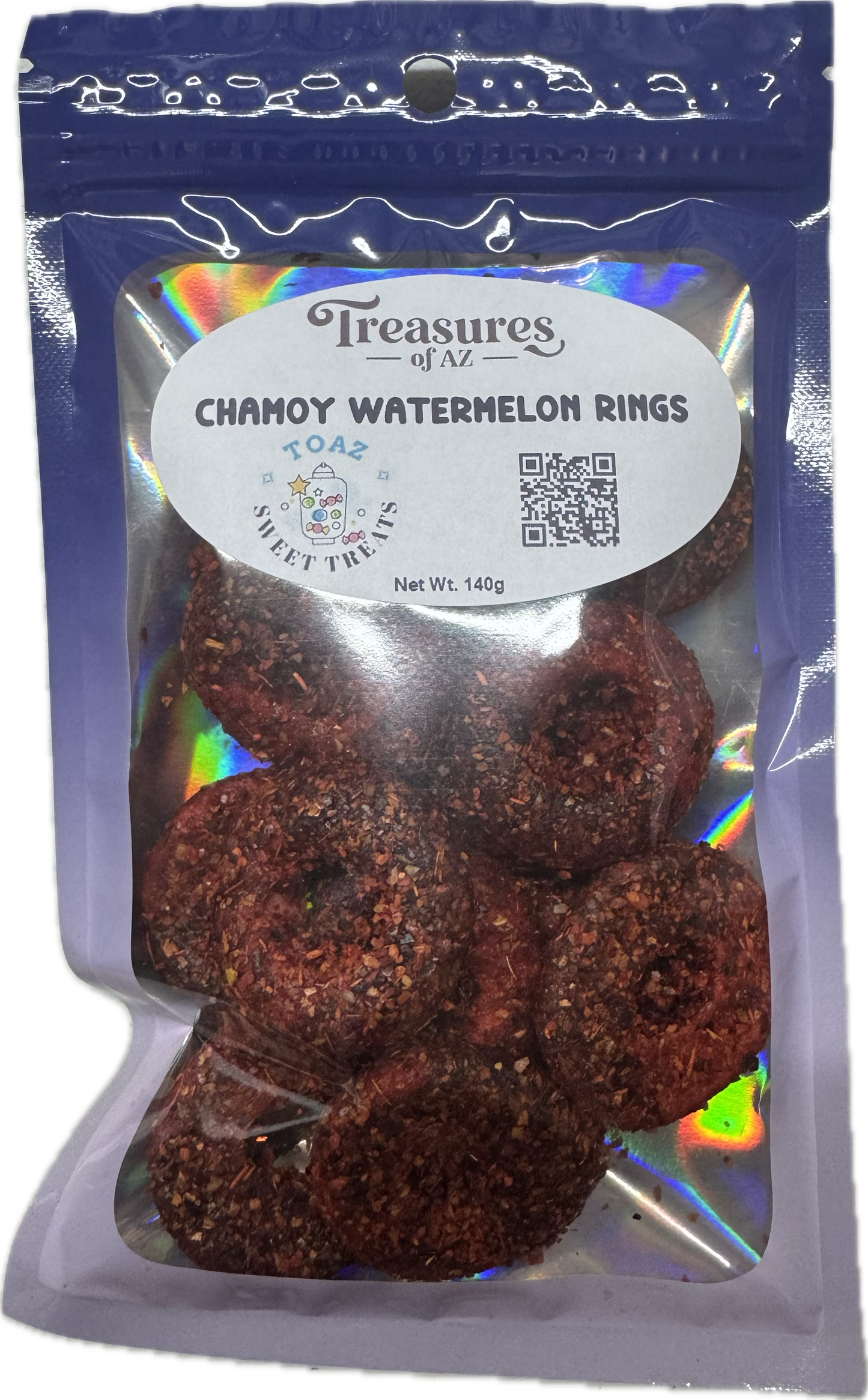 Chamoy Watermelon Rings