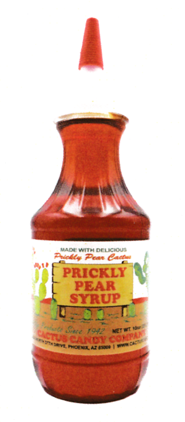 Prickly Pear Syrup 10oz Plastic Squeeze Bottle