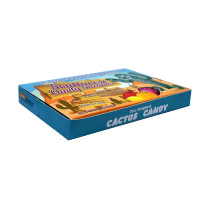 Southwest Candy Sampler box featuring cactus candy with desert-themed packaging.