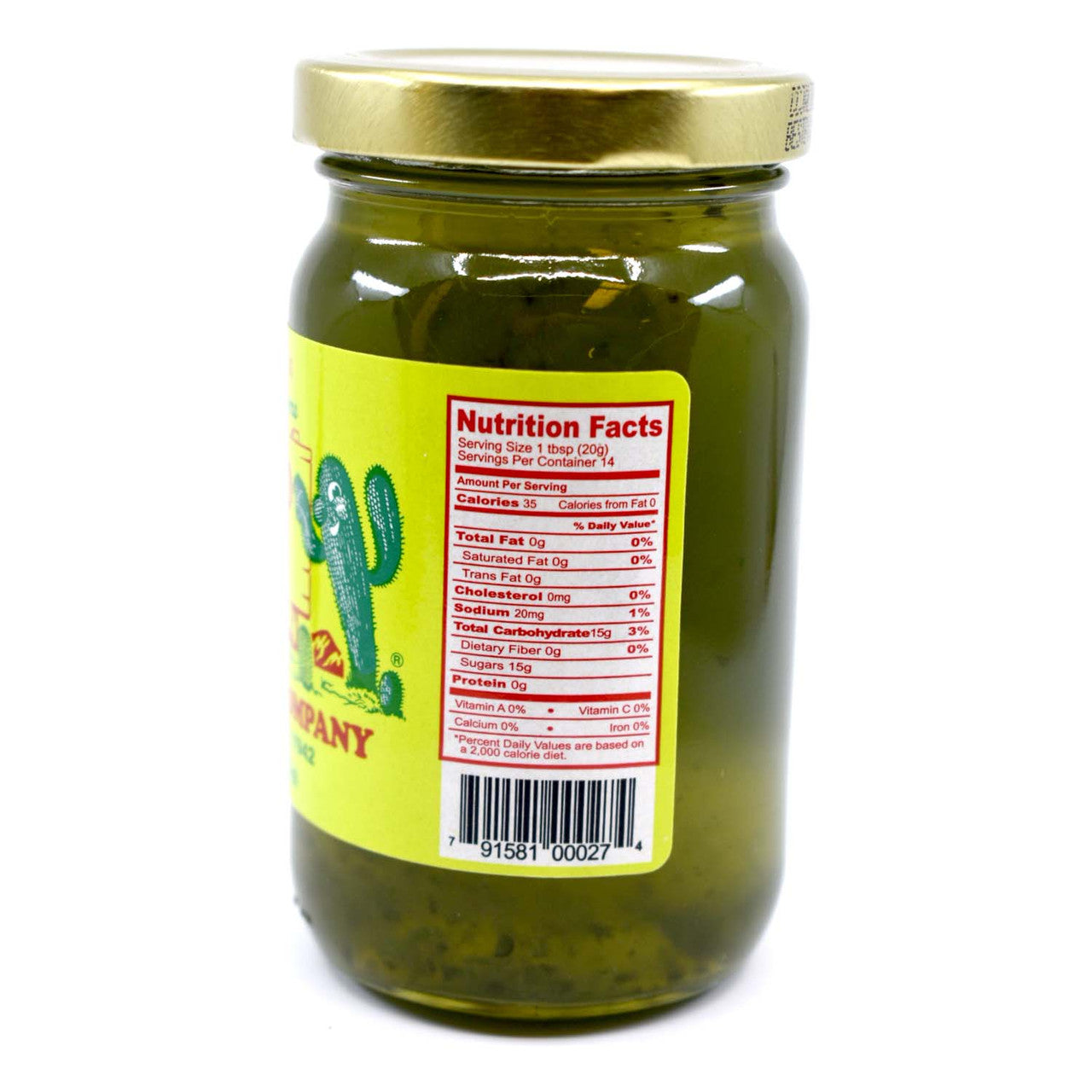 PRICKLY PEAR JALAPENO JELLY 10oz