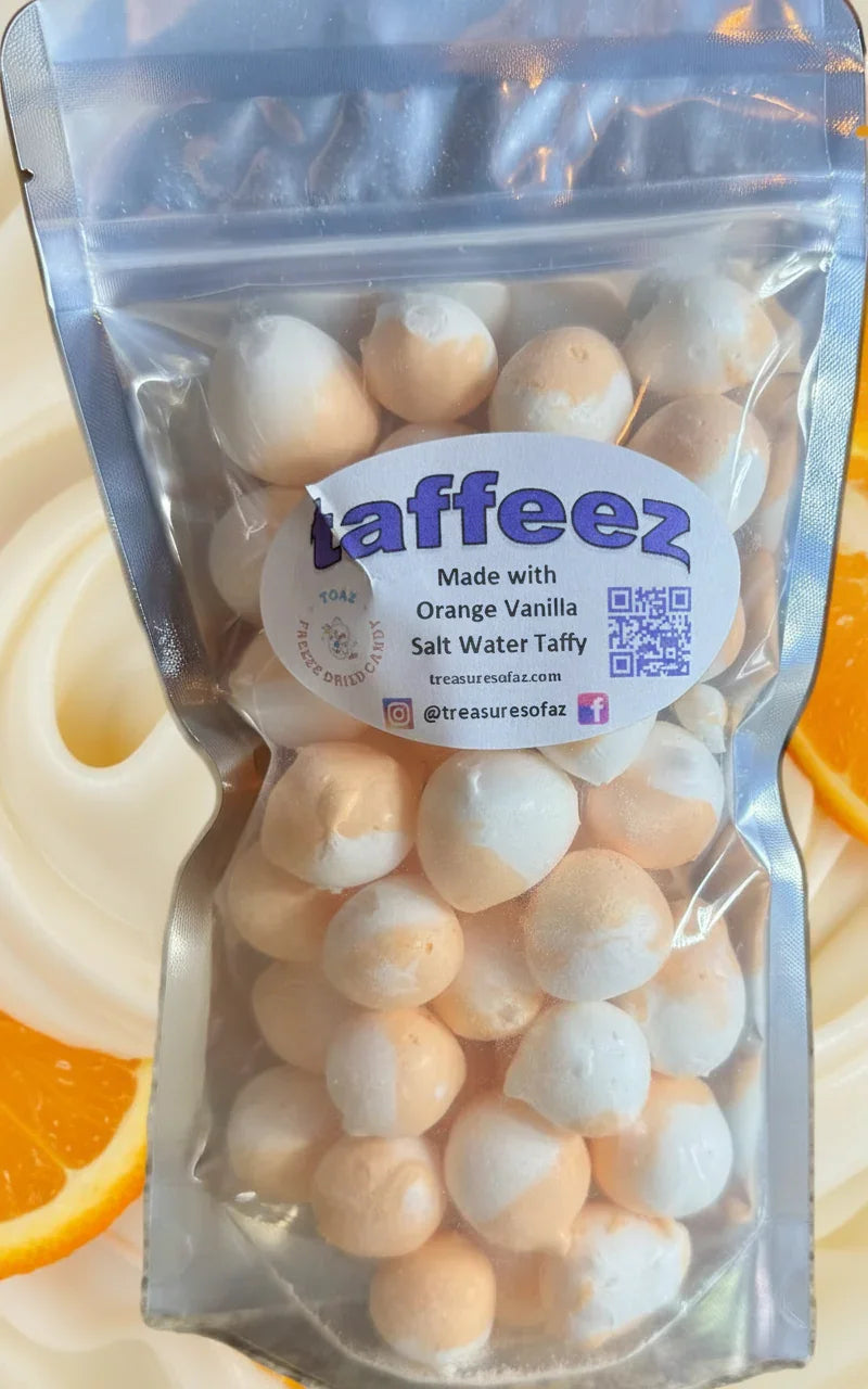 Freeze Dried Taffeez Orange Vanilla