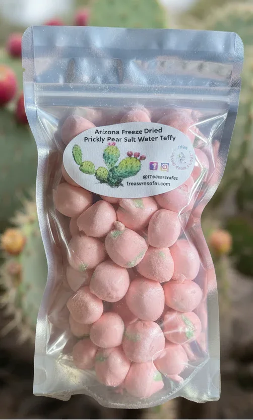 Freeze Dried Taffeez Prickly Pear