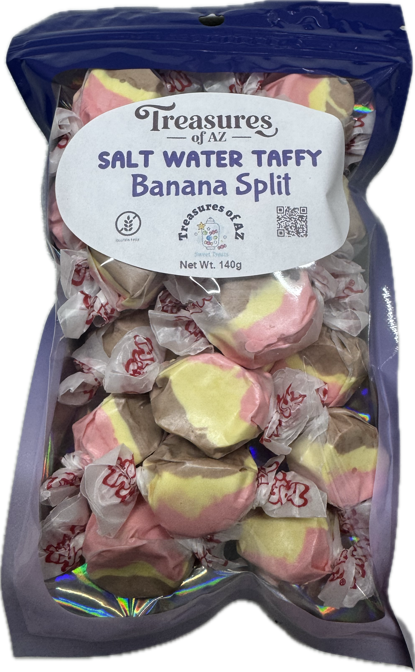 Salt Water Taffy Banana Split