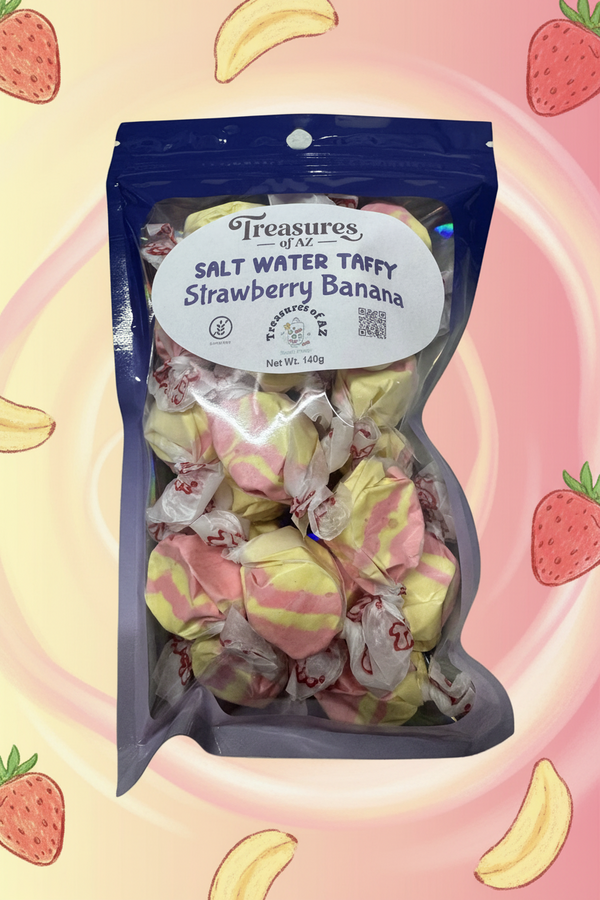 Salt Water Taffy  Strawberry Banana